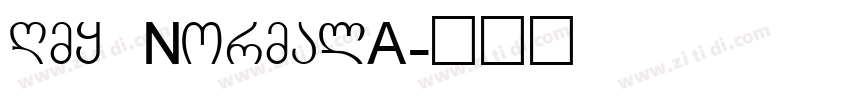Rmy NormalA字体转换